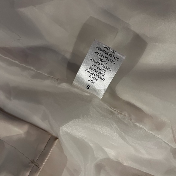 12th Tribe x The Salty Blonde cream long fur lined pea coat - Picture 9 of 10